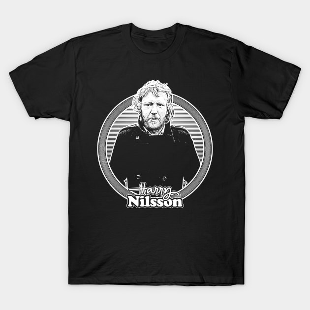 Harry Nilsson /\/ Retro Fan Design T-Shirt by DankFutura